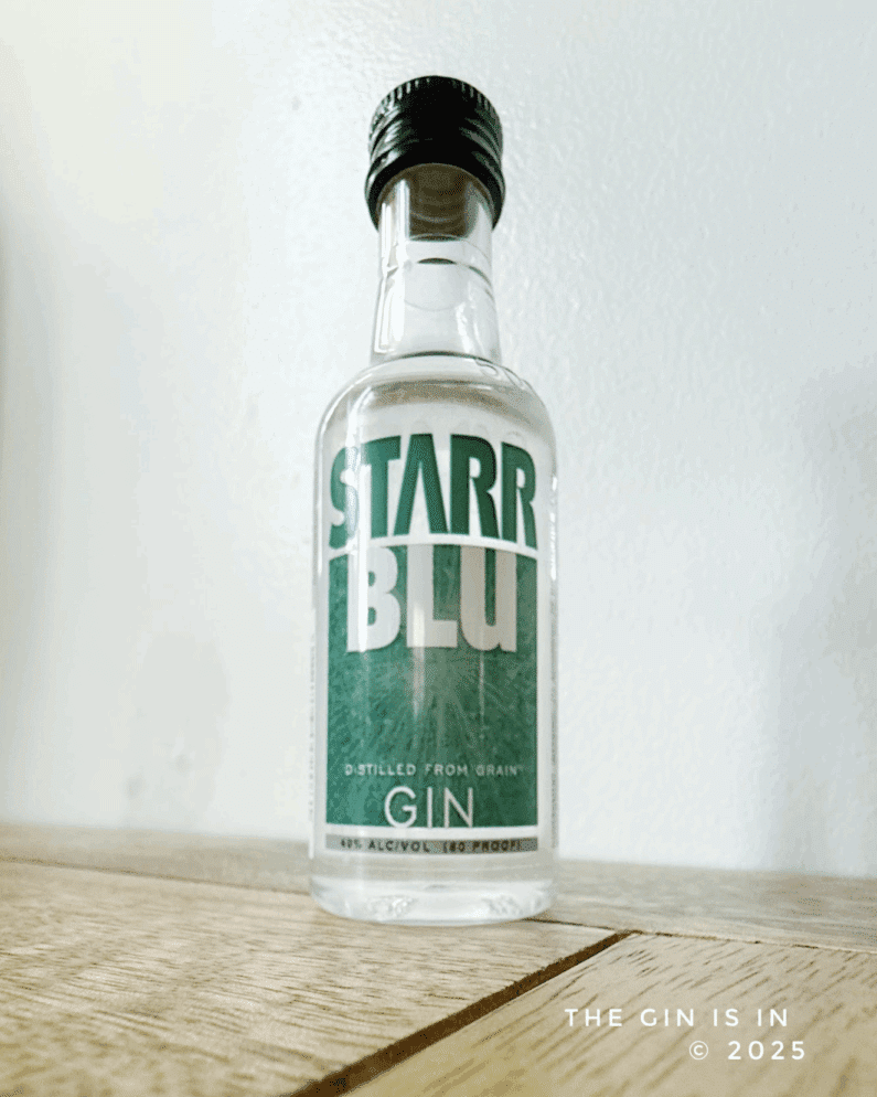 Starr Blu Gin Bottle